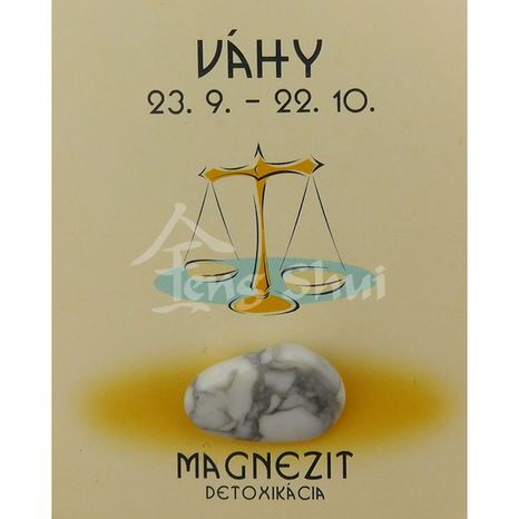 Magnezit pre Váhy 23.9.-22.10.